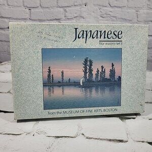 Vtg Japanese Four Seasons Museum of Fine Art Greeting Cards Lot of 24